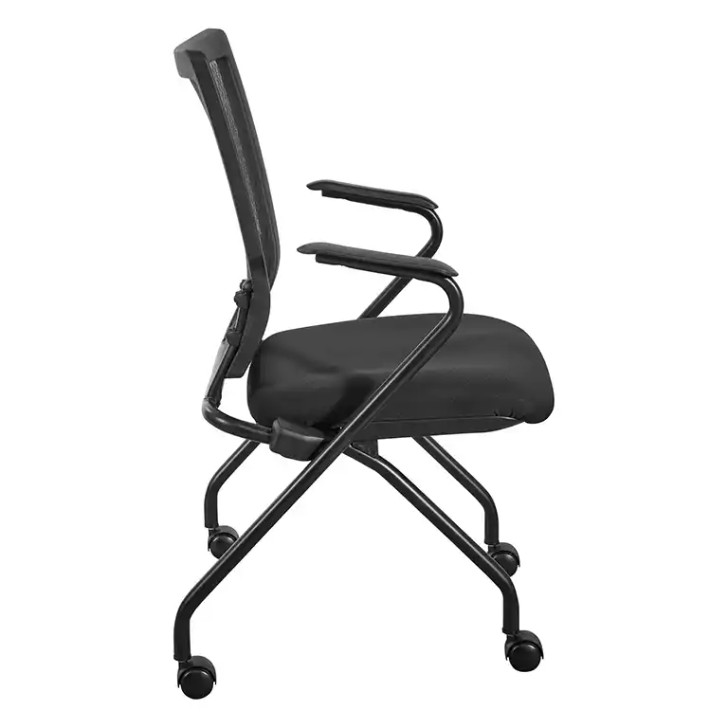 Soft Frame PU Padded Back Folding Chair - 69349-30, side view