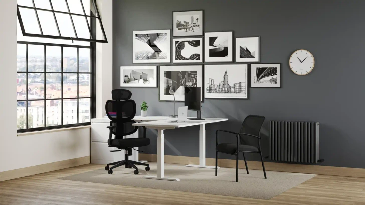 Wave High Back Synchro-Tilter - OTG2110, office