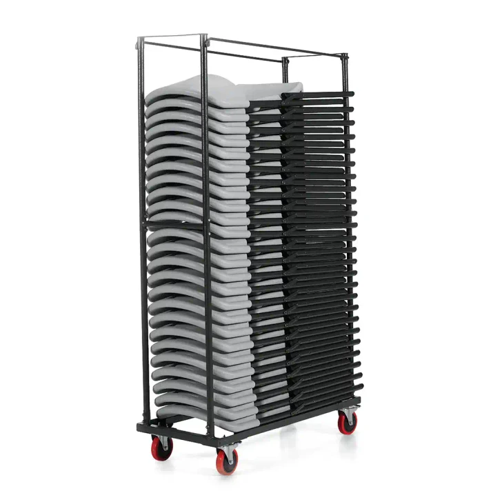 Lite-Lift Folding Chair Dolly - MVL2776 with Folding Chairs