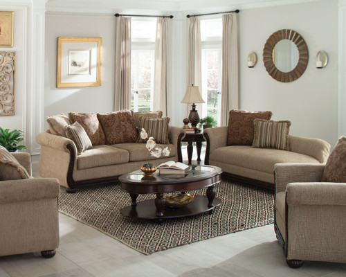 The Rosenberg Light Sage Two-Piece Living Room Set available at