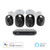 Swann 4K Surveillance System Kit with 8-Channel 2 TB DVR and Four 4K Cameras -  Compatible w/ Google Assistant and Alexa Voice Controllers