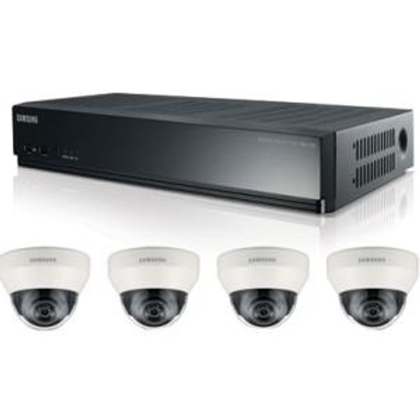 Samsung Techwin 4 Channel PoE NVR Kit SRK-3040S - Video Surveillance System