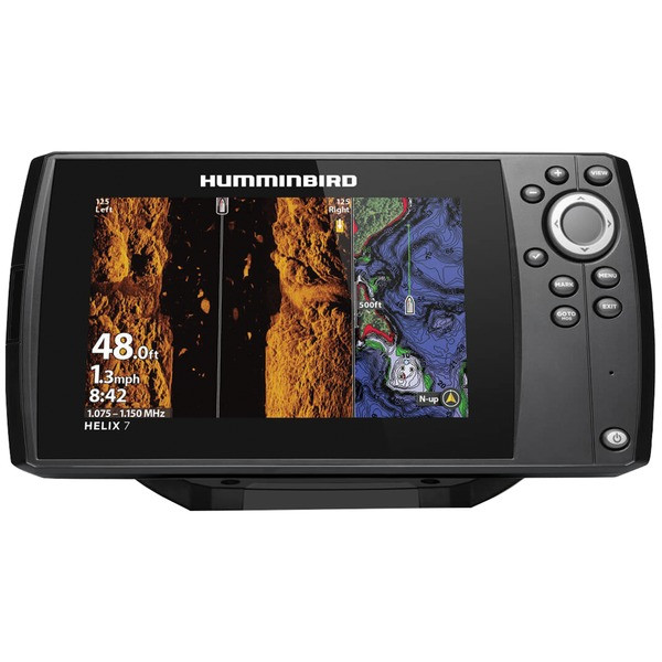 Humminbird 411080-1 HELIX 7 CHIRP MEGA SI Fishfinder/GPS Combo G3N w/TM Transducer