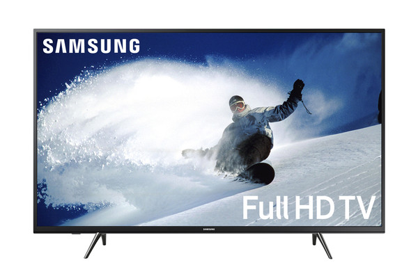 Samsung 43" Class Flat LED J5202 Series 1080p Smart HDTV (Renewed)