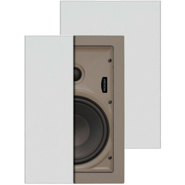 PROFICIENT W672 6.5" 2-Way In-Wall Speakers 100 W RMS (# PAS21672/W672) - Pair
