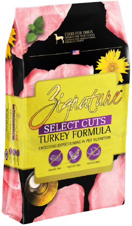 Zignature Select Cuts Turkey Formula Dog Food 12.5lb Vermont Pet Food