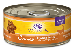Wellness Gravies Chicken Cat Food 5.5oz Vermont Pet Food and Supply