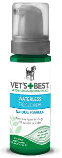 Vet's Best Quick Clean Waterless Dog Bath Vermont Pet Food and Supply