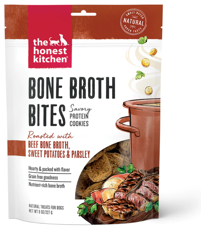 Honest Kitchen Roasted Beef Bone Broth & Carrots 8oz Vermont Pet Food