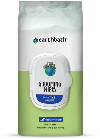 Earthbath Green Tea Dog Wipes 100ct Vermont Pet Food and Supply