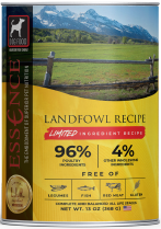 Essence LIR Landfowl Recipe Dog Food Canned 13oz Vermont Pet Food and