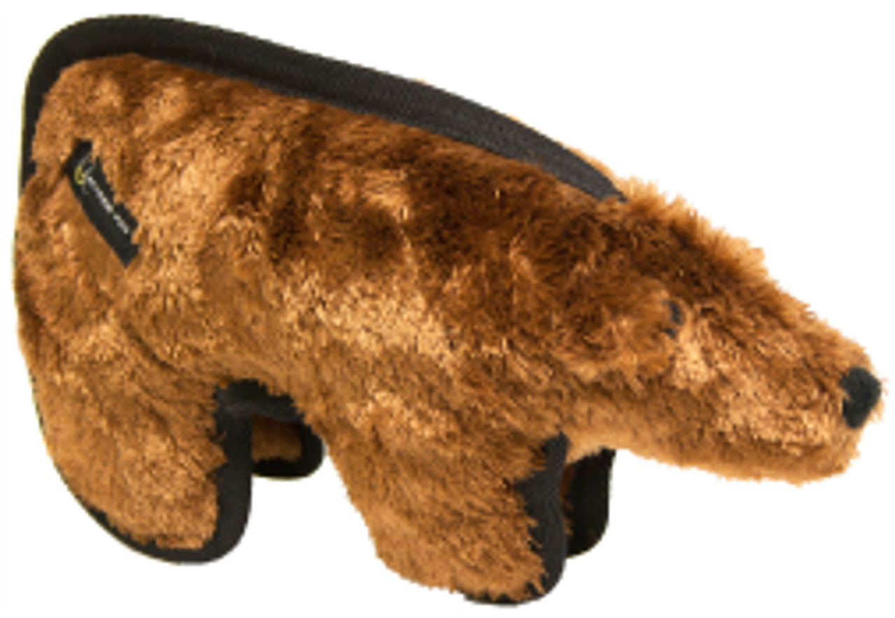 Hyper Pet Tough Plush Brown Bear Dog Toy Vermont Pet Food and Supply