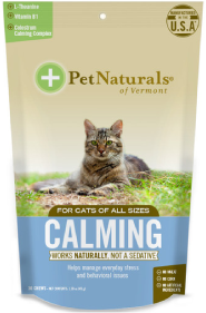 Pet Naturals Calming Cat Chew 30 Count Vermont Pet Food and Supply