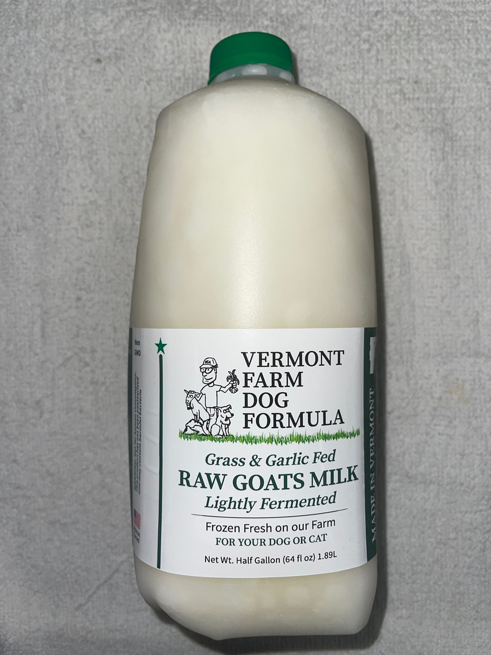 Ghost Farm Fermented Goat Milk Kefir Dog Food 64oz Vermont Pet Food