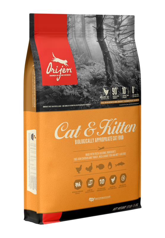 Orijen Adult Cat Food 12lb Vermont Pet Food and Supply