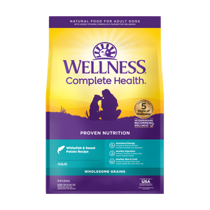 Wellness Complete Health Whitefish Dog Food 15lb