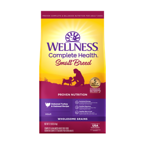 Wellness Complete Health Small Breed Turkey Adult Dog Food 12lb