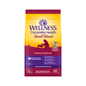 Wellness Complete Health Small Breed Turkey Adult Dog Food 4lb