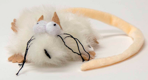 Steel Dog Combo Critter Cat Toy White