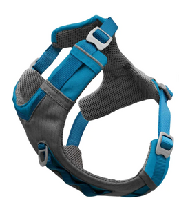 Kurgo Journey Air Harness Coastal Blue/Gargoyle Grey 80-110 lb