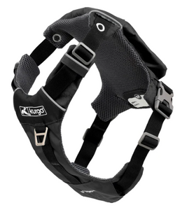 Kurgo Stash N Dash Harness Black Medium