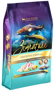 Zignature Whitefish Dog Food Dry 25lb