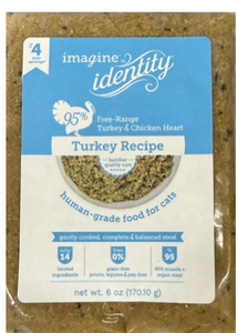 Identity Imagine Gently Cooked 95% Turkey Cat Recipe 6oz