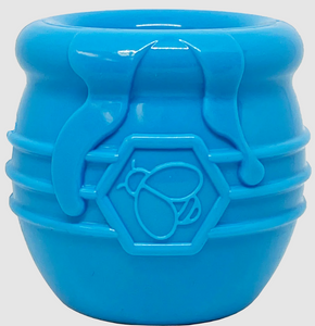 SodaPup Pup X Honey Pot Treat Dispenser Blue
