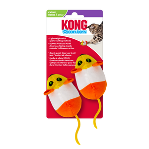 Kong Halloween Cat Toy Occasions Mice  2 pack
