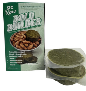 OC Raw Bold Builder Jade Green Lipped Mussels 2lb