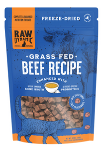 Raw Dynamic Freeze Dried Cat Food Beef 5.5oz