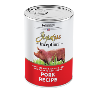 Inception Recipe Dog Food Canned Pork 13oz