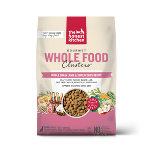 Honest Kitchen Whole Food Clusters Whole Grain Lamb Dog Food 18LB