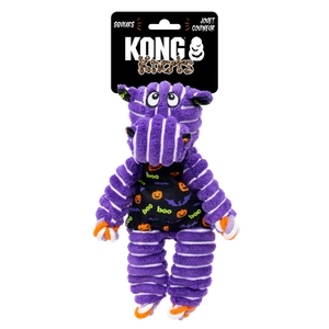 Kong Halloween Floppy Knots Hippo Purple Small/Medium