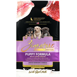 Zignature Select Cuts Puppy Formula 12.5lb