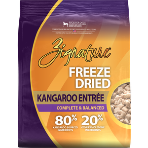 Zignature Freeze Dried Kangaroo Entrée 12.5oz