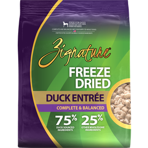 Zignature Freeze Dried Duck Entrée 25oz