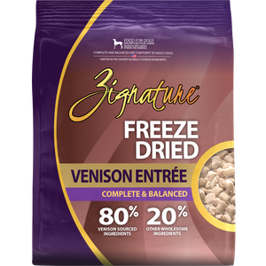 Zignature Freeze Dried Venision Entrée 12.5oz