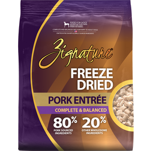 Zignature Freeze Dried Pork Entrée 12.5oz