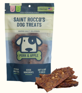 Saint Rocco’s Dog Treats Pork & Apple 8oz