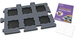 Brightkins Hunger For Word Talking Pet Button Mat