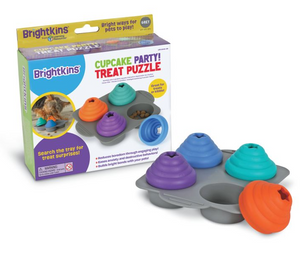 Brightkins Cupcake Party! Treat Puzzle (Grey)