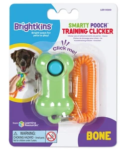Brightkins Smarty Pooch Training Clicker- BONE