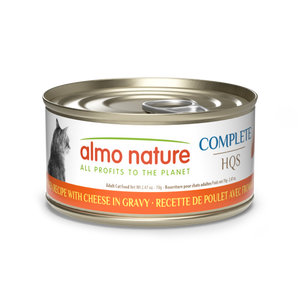 Almo Nature Complete Chicken with Cheese in gravy  2.47oz