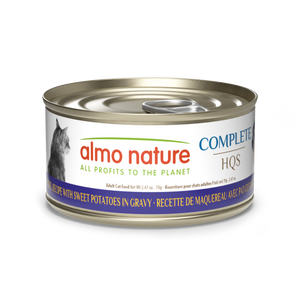 Almo Nature Complete Mackerel with Sweet Potato in gravy 2.47oz