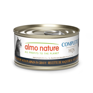 Almo Nature Complete Mackerel with Pumpkin in gravy 2.47oz
