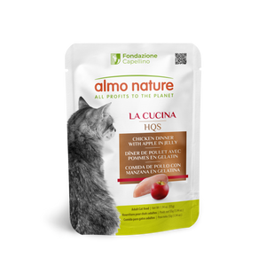 Almo Nature La Cucina Chicken with Apple in Jelly 1.94oz Pouch