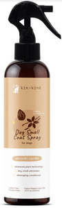 Kin+Kind Almond+Vanilla Dog Smell Coat Spray 12oz