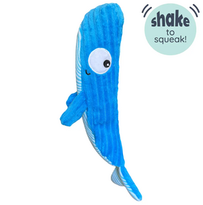Huxley and Kent Dog Fetchies Wilma Whale Large