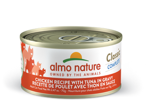 Almo Nature Classic Complete Chicken with Tuna in gravy 2.47oz